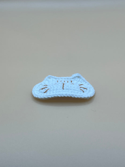 Sleepy Cat Hair Clip