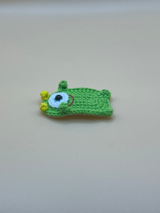 Cactus Monster Hair Clip