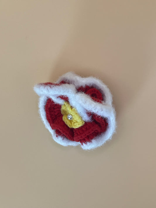 Fluffy Bunny Ears Hair Clip