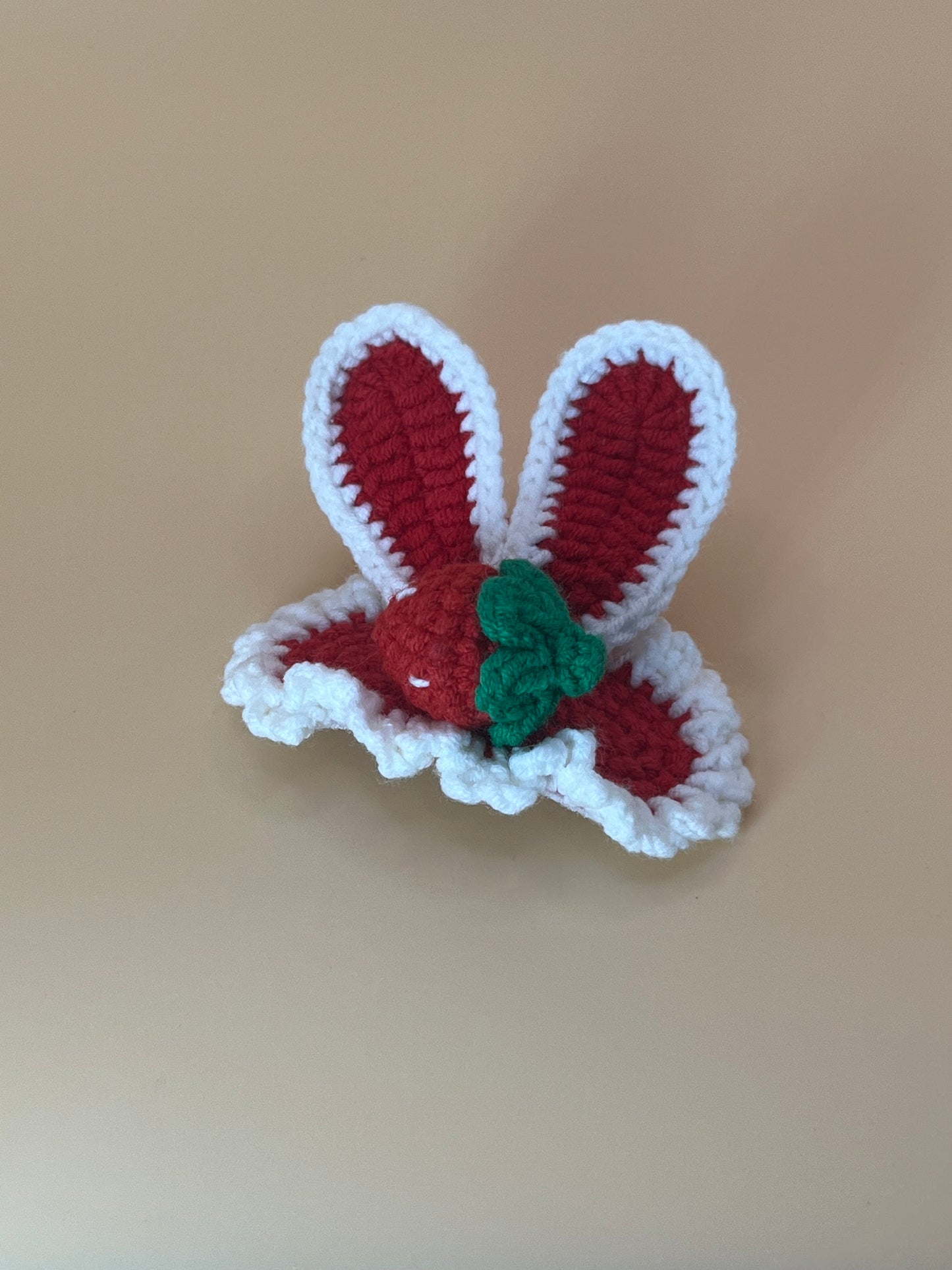 Bunny Ear Carrot Hair Clip