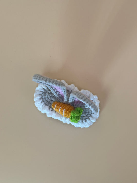 Bunny Ear Carrot Hair Clip