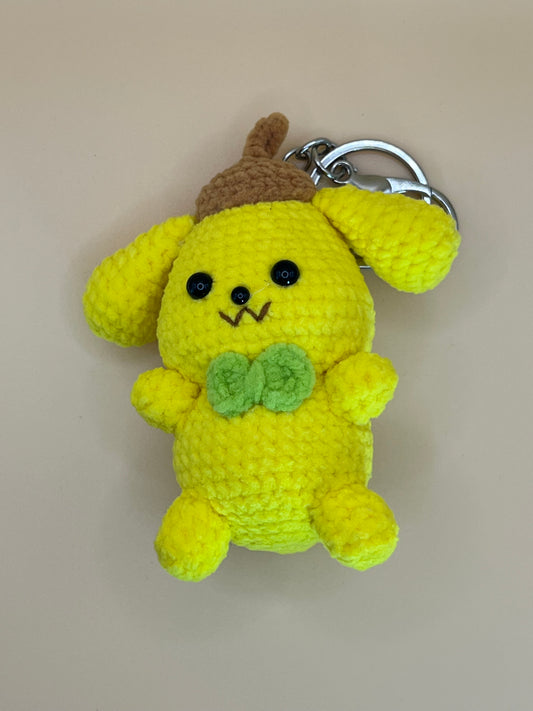 Pudding Dog Keyring