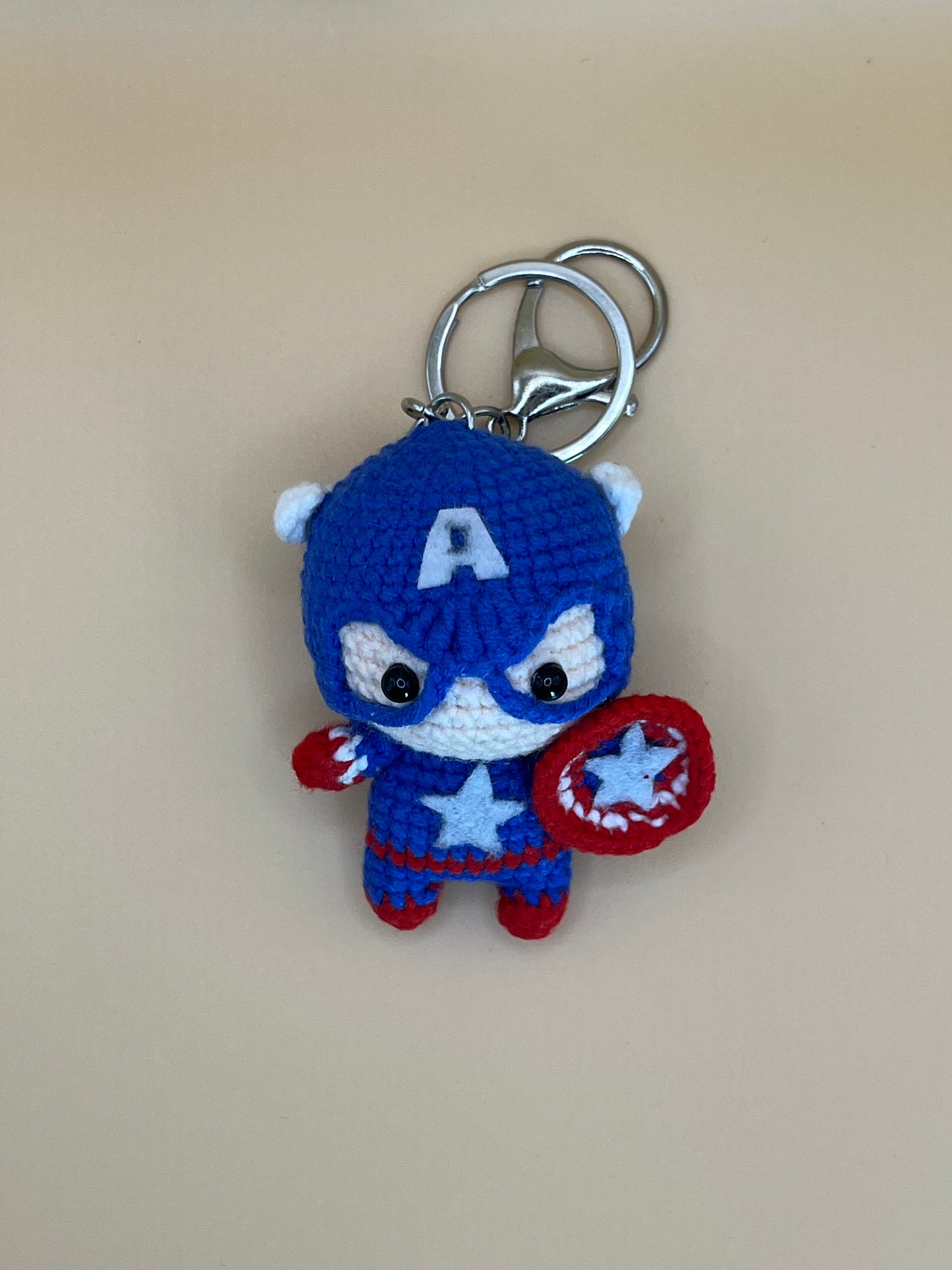 Captain America keyring