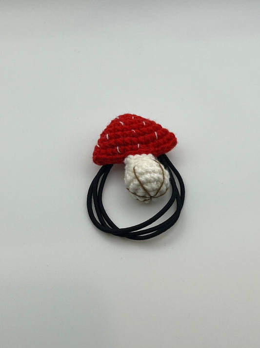 Mushroom Hair Tie