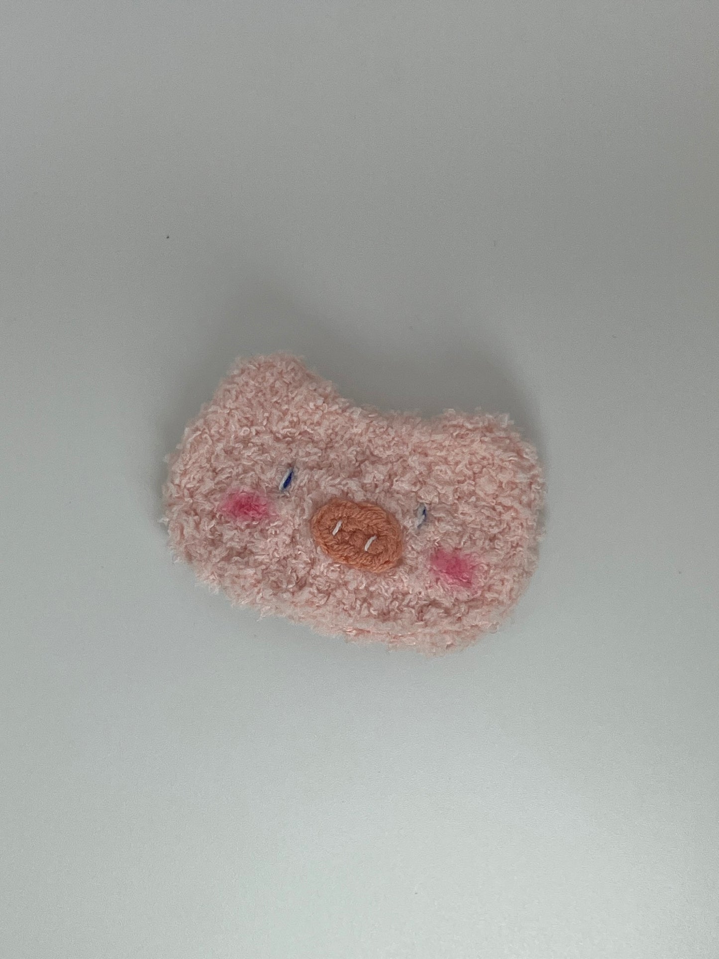 Furry Pig Hair Clip
