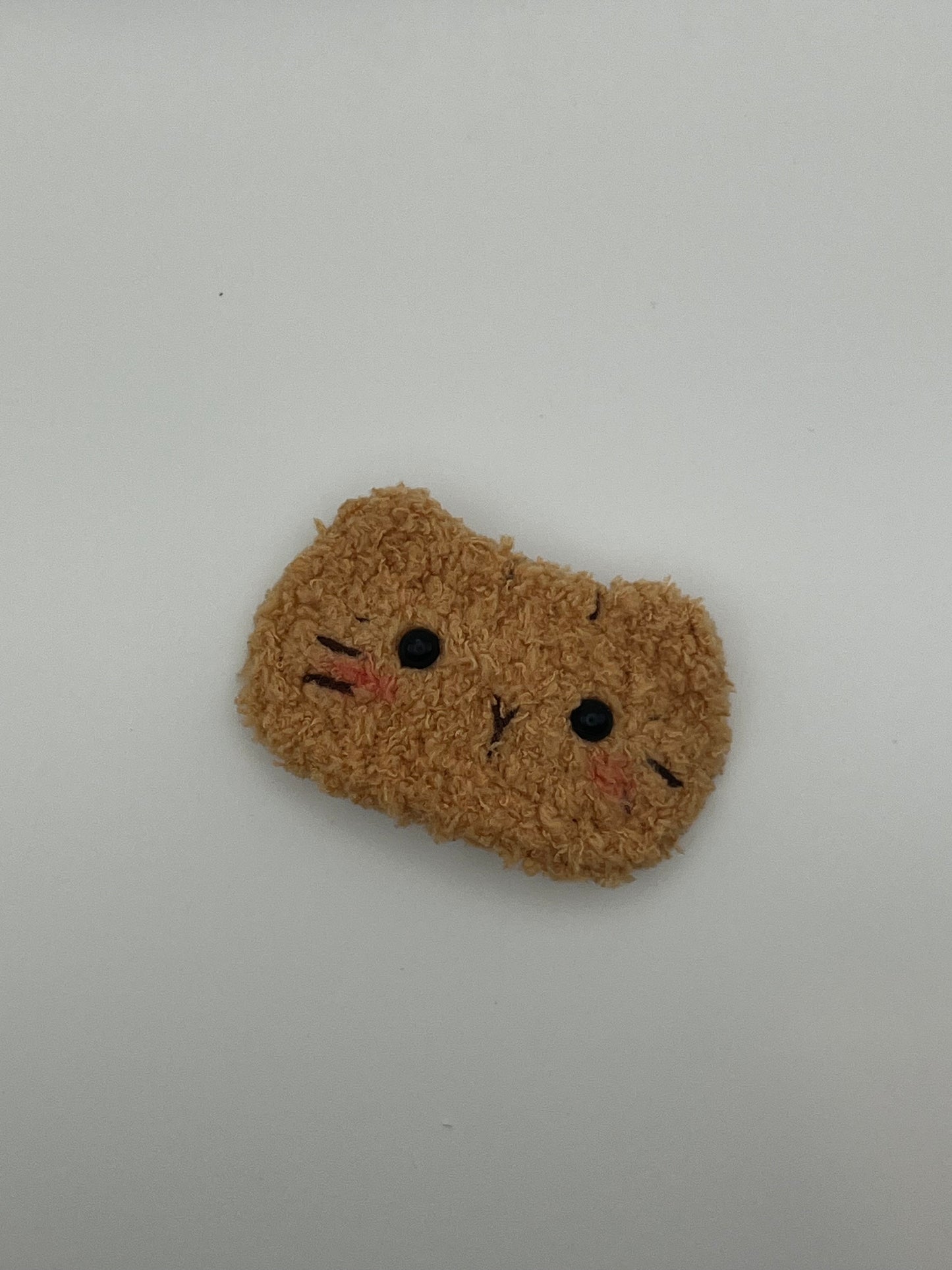 Furry Brown Cat Hair Clip