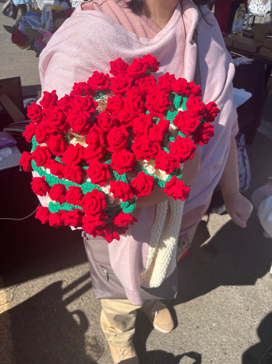 Flower Bouquet Blanket