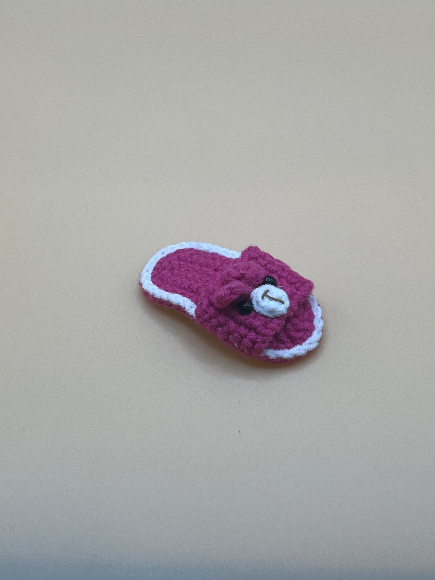 Llama Slipper Hair Clip