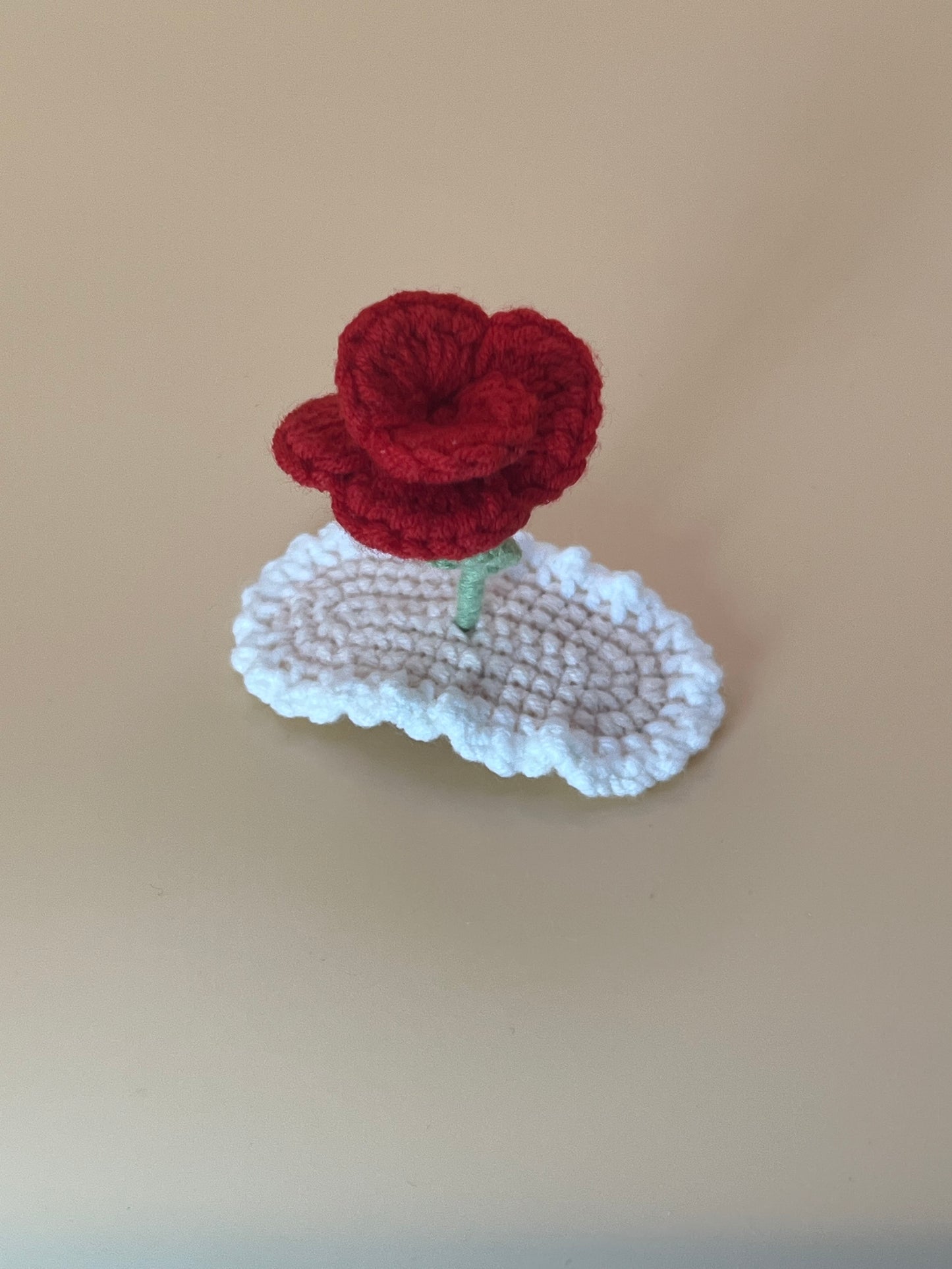 Rose Hair Clip